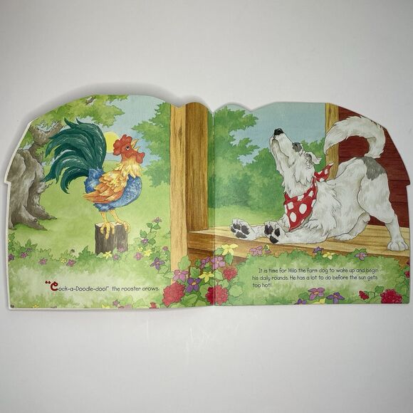 On The Farm by Christopher Nelson - A Story Shape Book - Picture 4 of 5